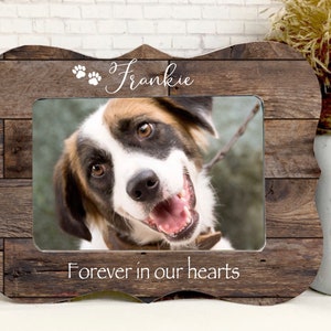 Personalized Dog Loss Frame- Dog Frame- Personalized Pet Loss Frame- Memorial Frame- 4x6 Frame- Pet Loss Gift