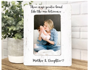 Mom Frame| Daughter Frame| Mommy and Me Frame| Gift For Mom| Mother's Day Gift| Baby Frame| New Mom Gift Idea| Personalized Mom| Mom Gift