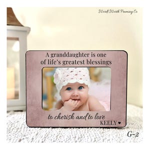 Baby Frame • New Grandma Gift•Grandparents Gift Idea•Grandson Granddaughter Frame•New Grandparents Gift Idea•
