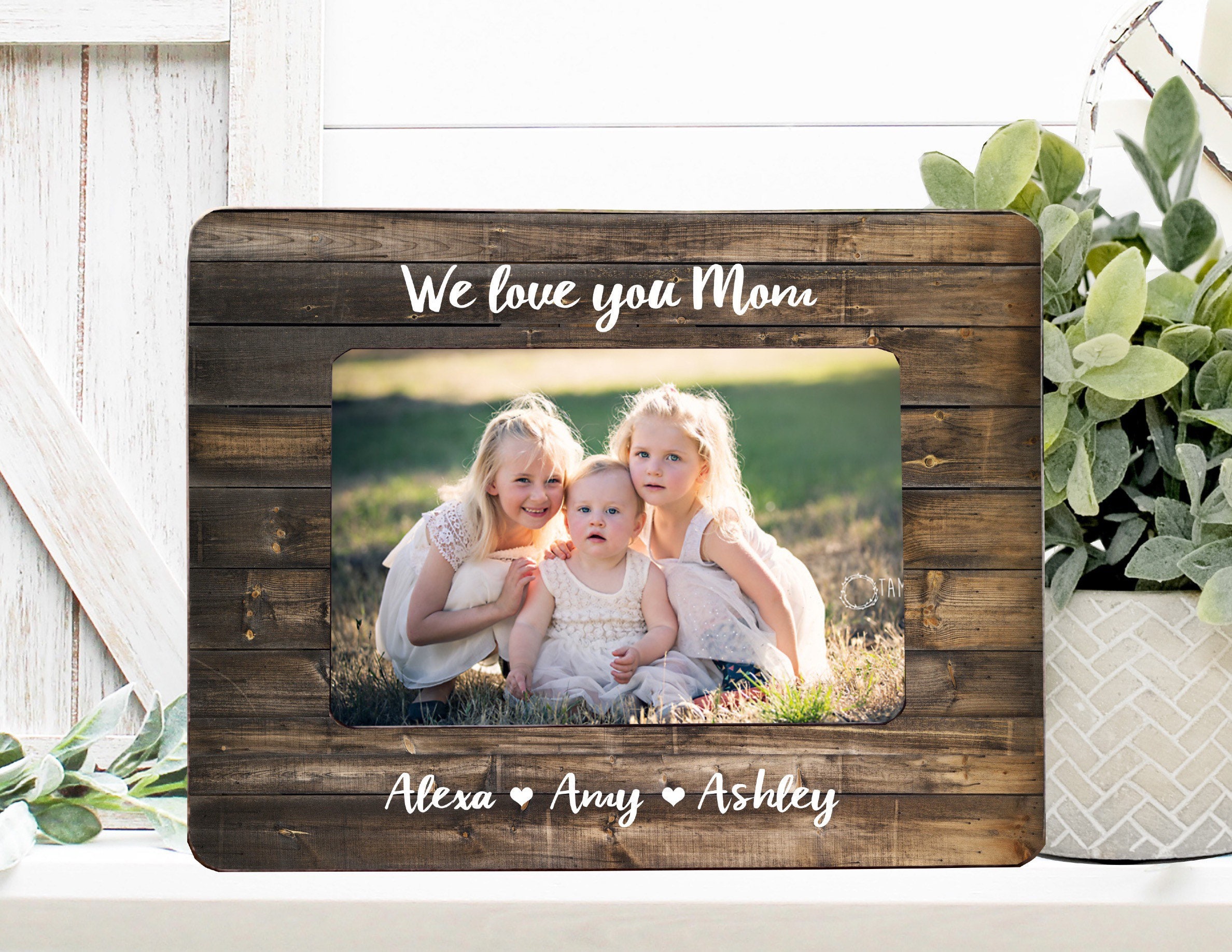 Mom Picture Frame Personalized Mom Frame Gift for Mom I Etsy