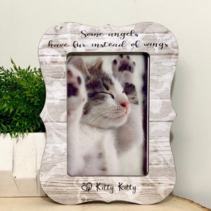 Personalized Pet Loss Picture Frame• Cat Loss• Dog Loss• Memorial Frame• Remembrance Frane• Cat Frame• Dog Frame• Personalized Loss