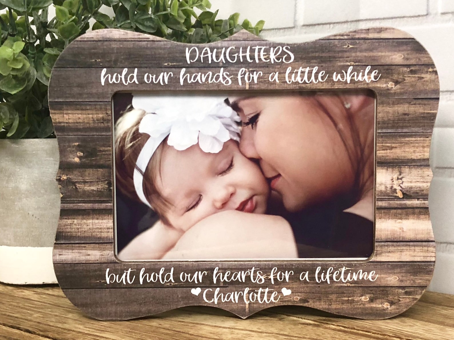 Mom Frame Daughter Frame Mommy and Me Frame Gift For Mom Etsy