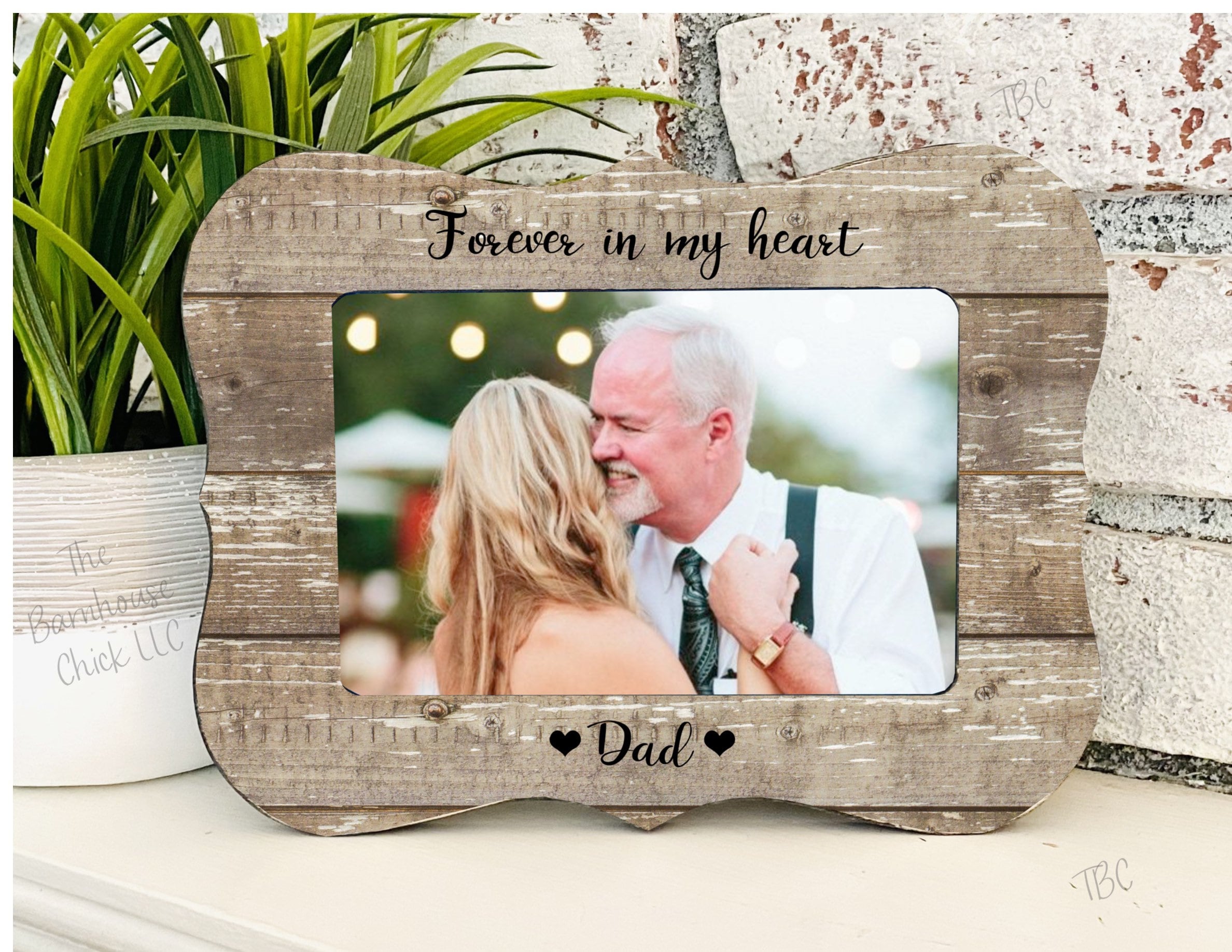 I {HEART} MOM Grey matted 5x7/4x6 keepsake frame - Picture Frames