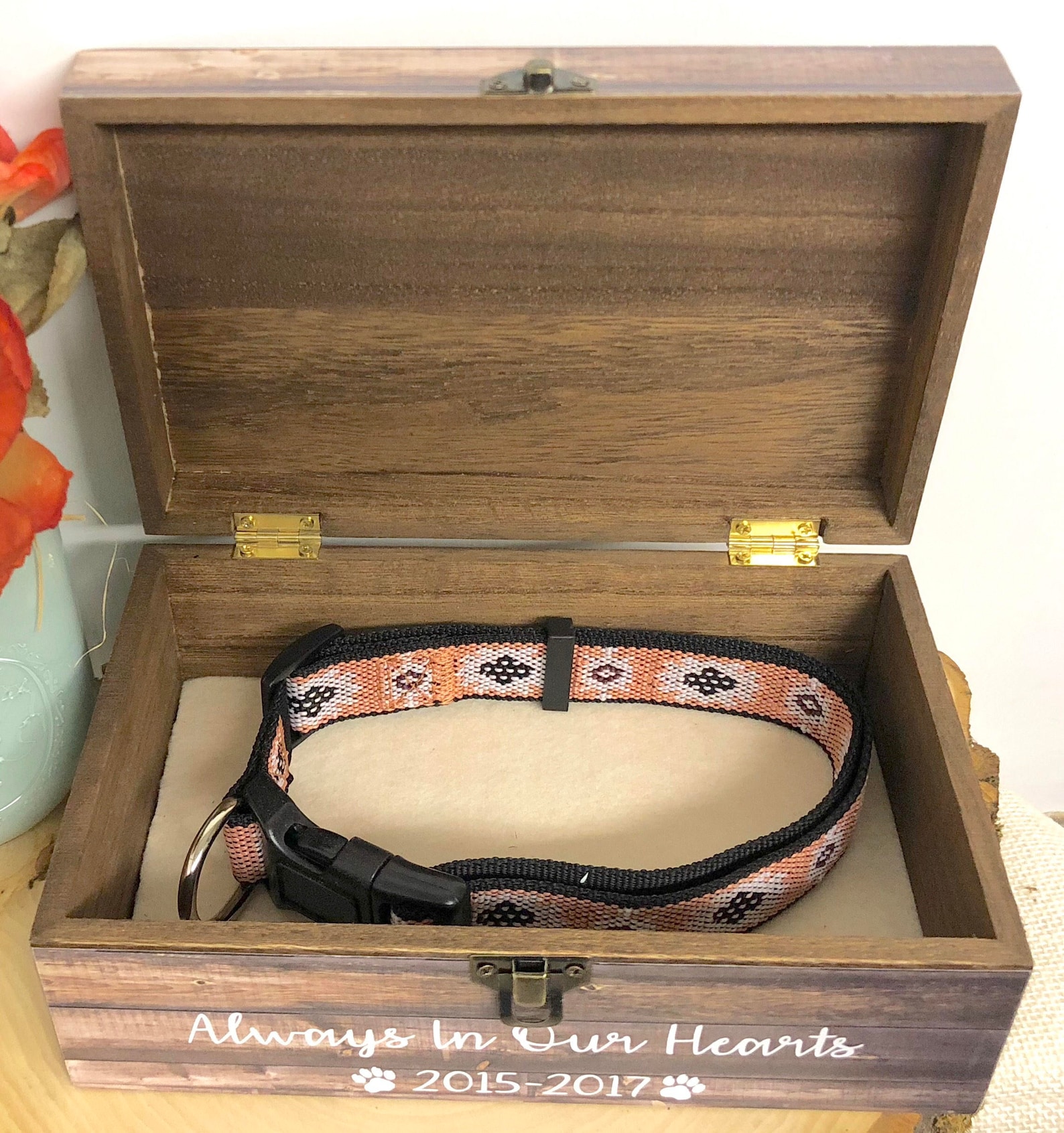 Pet Loss Pet Loss Frame Keepsake Box Memorial Pet Urn Pet Etsy