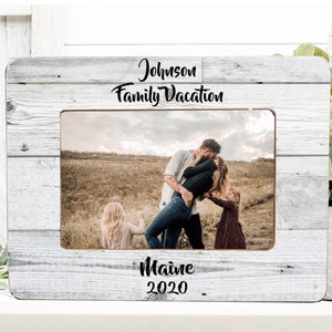 Vacation Frame- Family Vacation Frame- Family Frame- Special Occasion Frame- Honeymoon Frame- Personalized Frame-4x6 Frame- Family Cruise