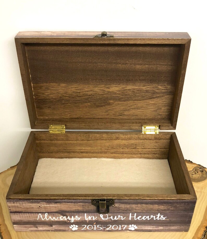 Pet Loss Pet Keepsake Box Dog Frame Memorial Frame Cat Etsy