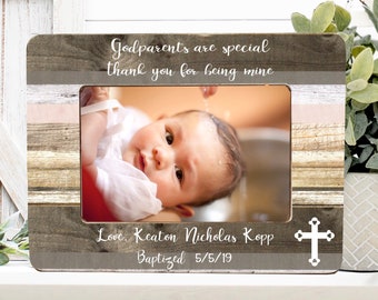 Godmother Gift, Godmother, Godfather Frame, Godparents Gift, Godparents Frame, Baptism Gift Baptism Frame, Godfather frame ,Christening Gift