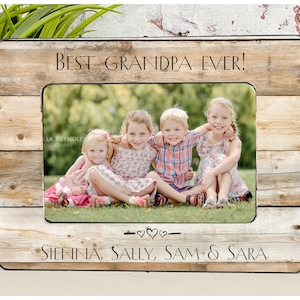 Grandpa Gift, Grandpa Frame, Established Gift For Grandpa, Grandfather Gift, Fathers Day Gift, Christmas Gift For Grandpa, Pop Pop Gift