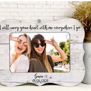 Personalized Remembrance Frame- Friend Loss Gift Idea- Friend Frame- Memorial Gift- Friend Loss Gift Frame-Best Friend Loss