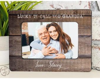 Grandpa Frame, Pop Pop Frame, Grandfather Frame, Personalized Grandpa Gift, Great Grandpa Gift, Pop Pop Gift, Grandfather gift