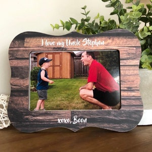 I love my uncle. Uncle gift. Gift for Brother. Uncle picture frame. Uncle gift from nephew. Uncle gift from niece. Uncle Fathers day gift