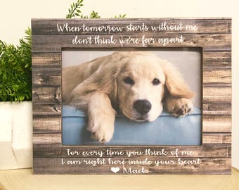 Pet Loss| Dog Frame| Personalized Pet| Personalized Dog| Remembrance Frame| Remembrance Gift| Cat Frame| Dog Loss| Dog Gift