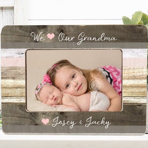 Grandma Frame, Gift For Grandma, Personalized Grandma Gift| Personalized Grandma Frame,Nana Frame, Great Grandma Frame