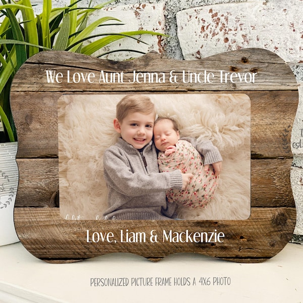 Aunt and Uncle Frame Etsy