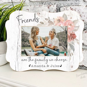 Gift for Best Friend, Best Friend Birthday Gift, Personalized Best Friend Picture Frame, Custom Gift, Best Friend Birthday Gift, Gift Ideas