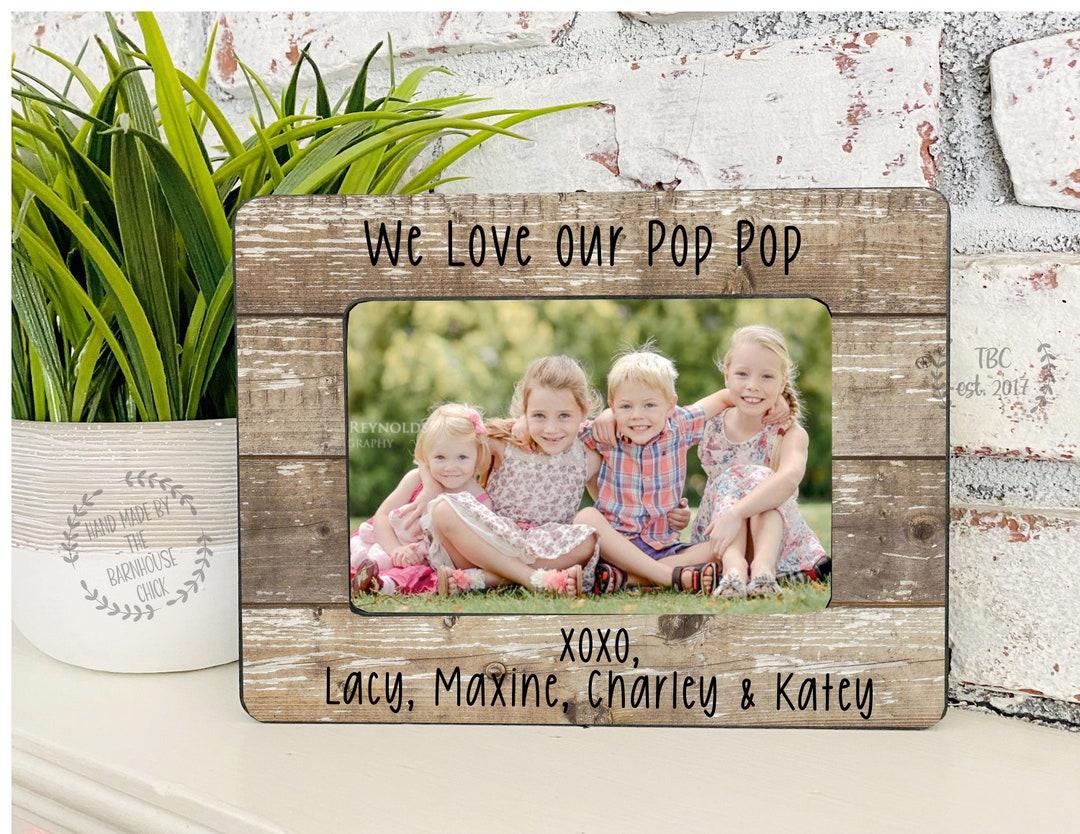 Grandpa Picture Frame, Grandfather Gift, Grandpa Fathers Day Gift