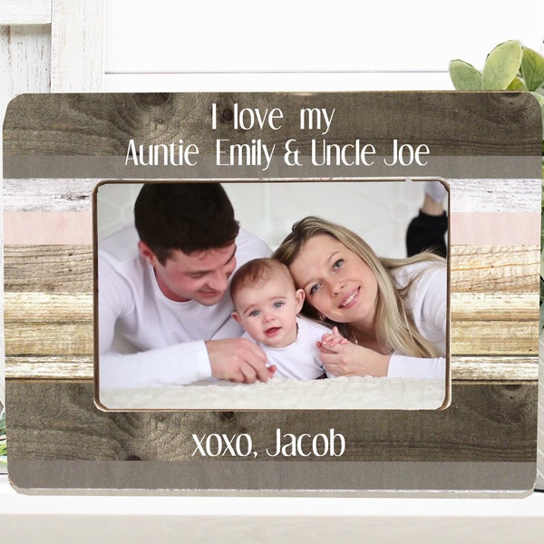Aunt and Uncle Frame Etsy