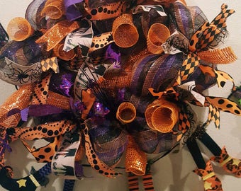 Halloween Wreath/ Halloween Decor/ Halloween outdoor decoration