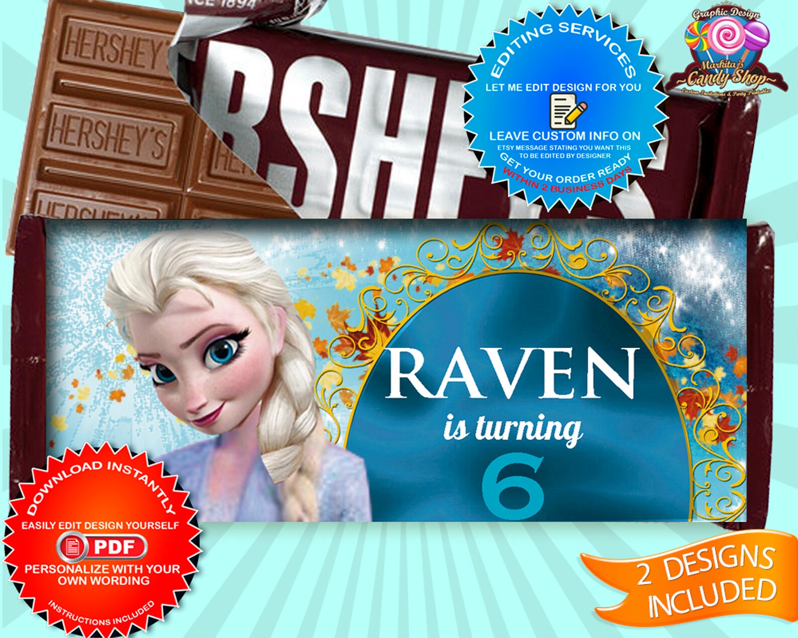 Frozen 2 Printable Set Digital Design Instant Download - Etsy