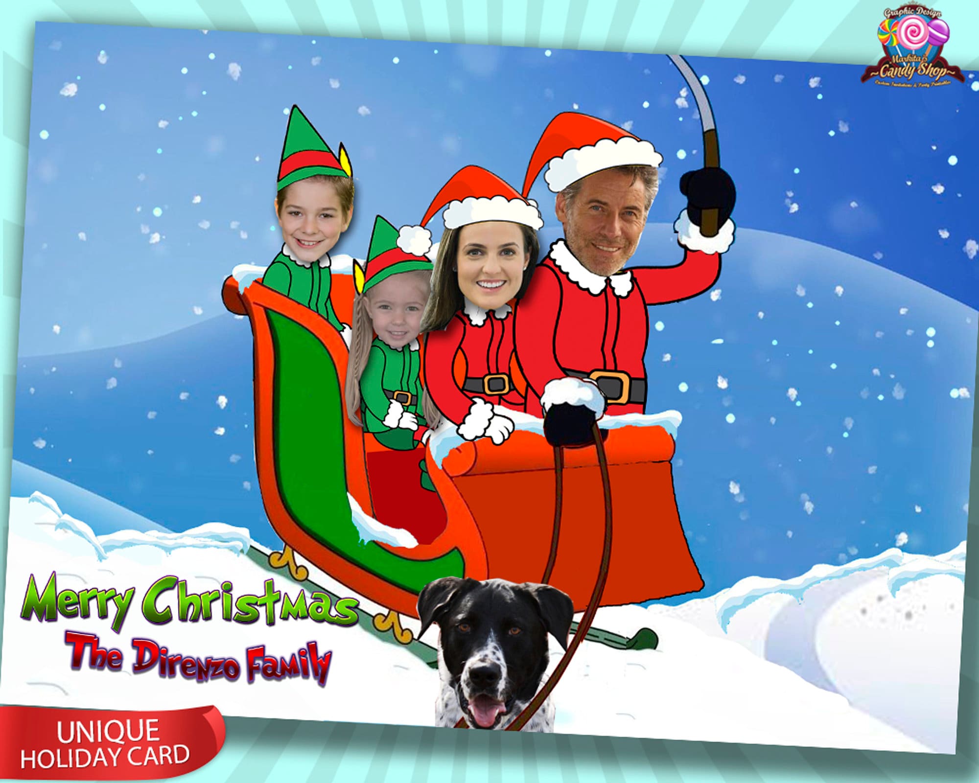 A Christmas Story Card 