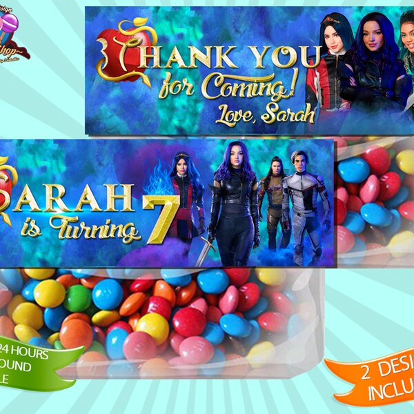 Descendants 3 Printables - Etsy