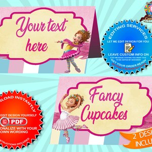 Fancy Nancy, Printable, Set, Digital, Design, Instant Download, Party ...