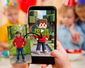Invito video premium per festa di compleanno, invito animato per compleanno, animazione di compleanno per gamer, invito di compleanno per gamer, invito per gaming
