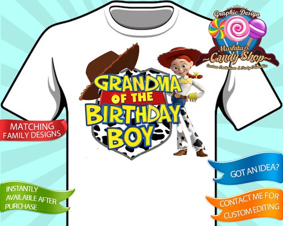 Toy Story Digital Iron On Design Instant Download Party - Etsy