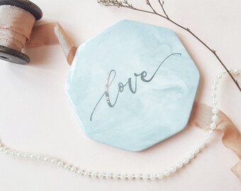 Custom Marble Tile Calligraphy