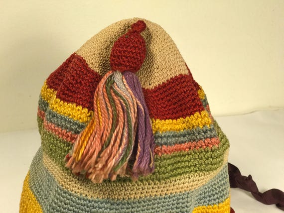 Little Girl's Knitted Cloche with Tassel & Ribbon - image 6