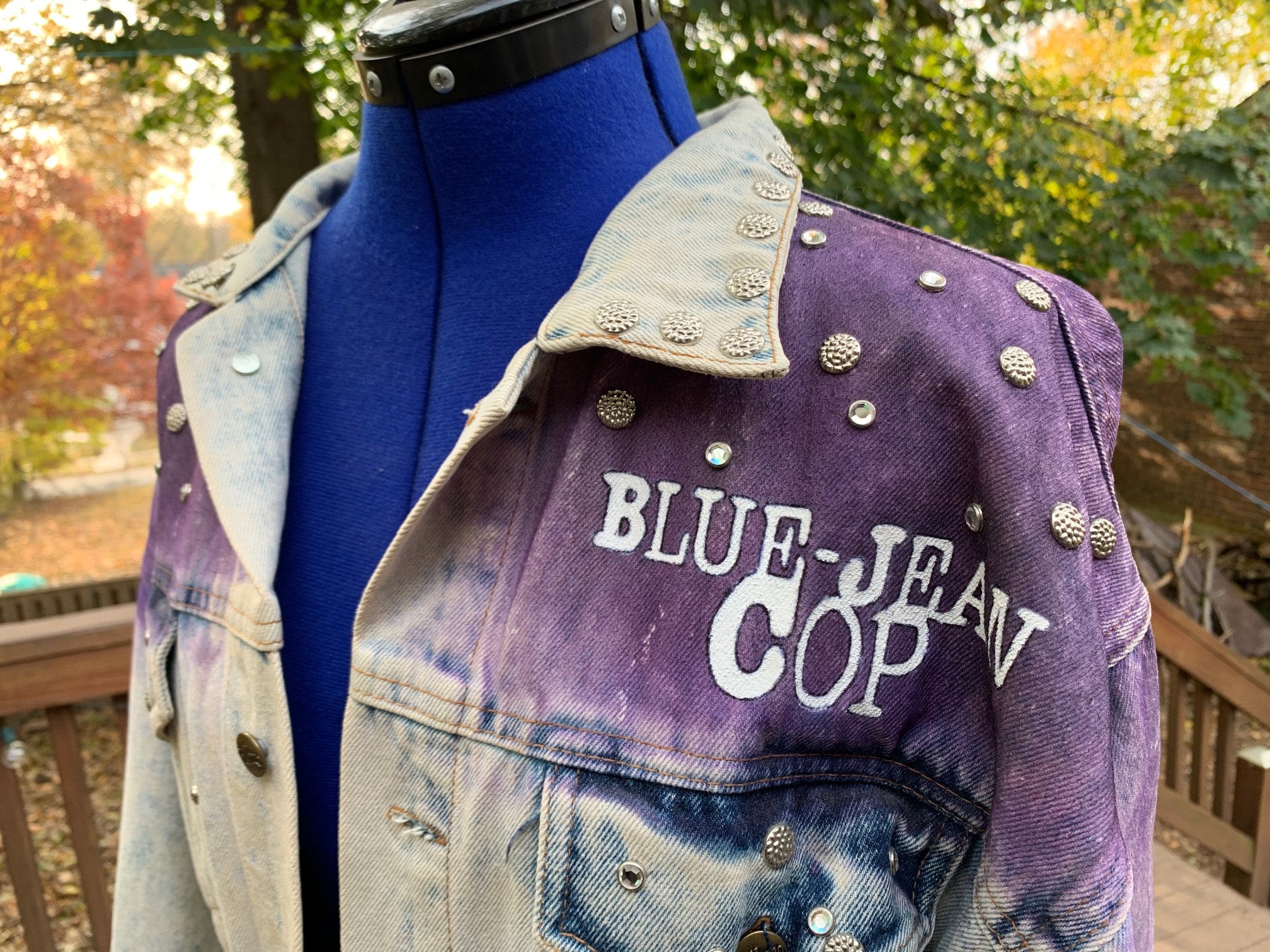 Tony Alamo Blue-jean Cop Denim Jacket - Etsy