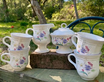 Vintage Mikasa French Countryside, Lighthearted Pattern Creamer