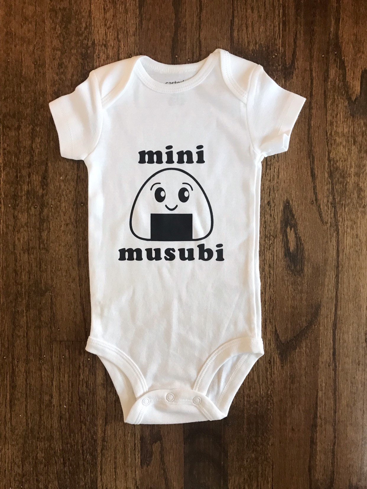 Funny baby ONESIE® Musubi Japanese baby gift Etsy