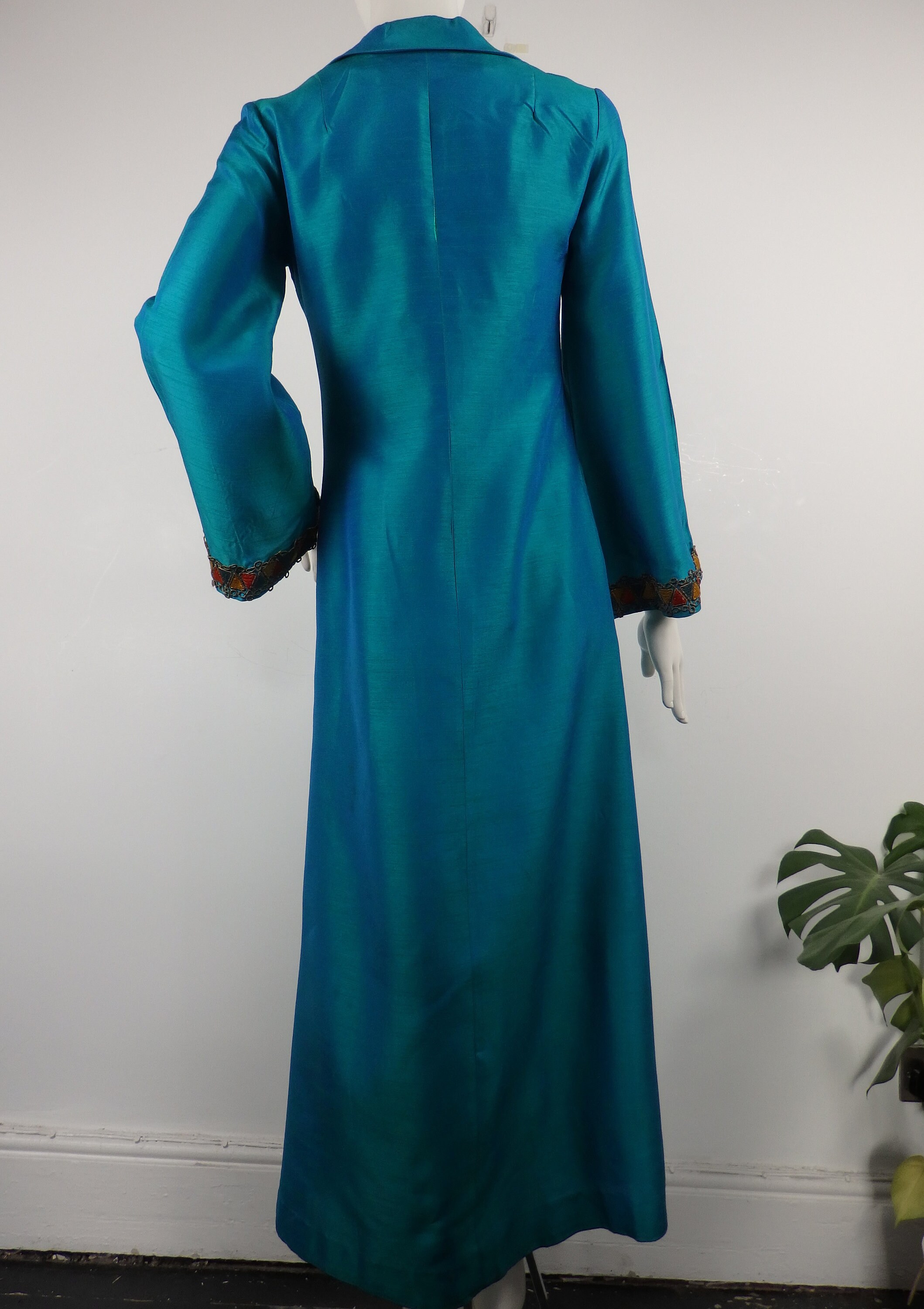 Vintage 1970s Disco Kaftan Dress