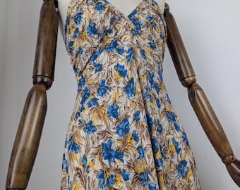 Vintage 1970s Summer Maxi Dress