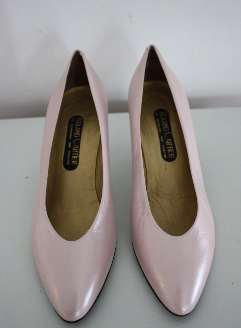 roland cartier pink shoes