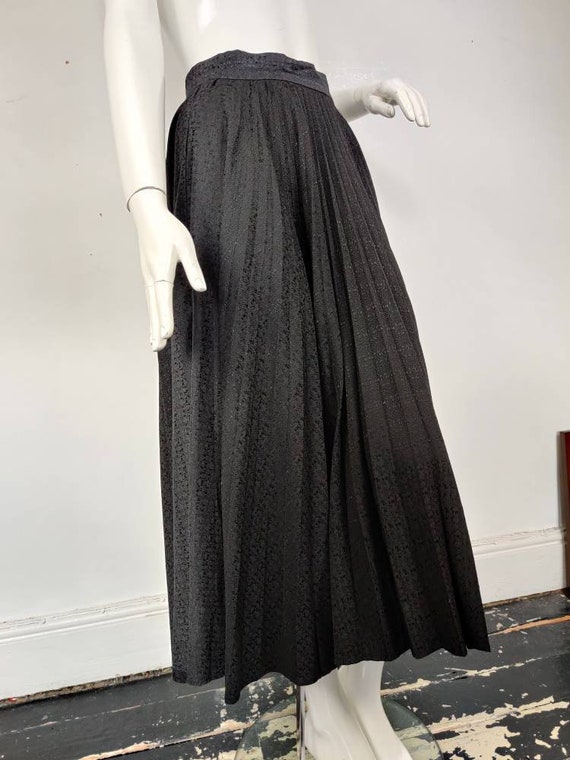 1980s DEMOB Pleated Skirt / Vintage Demob Skirt /
