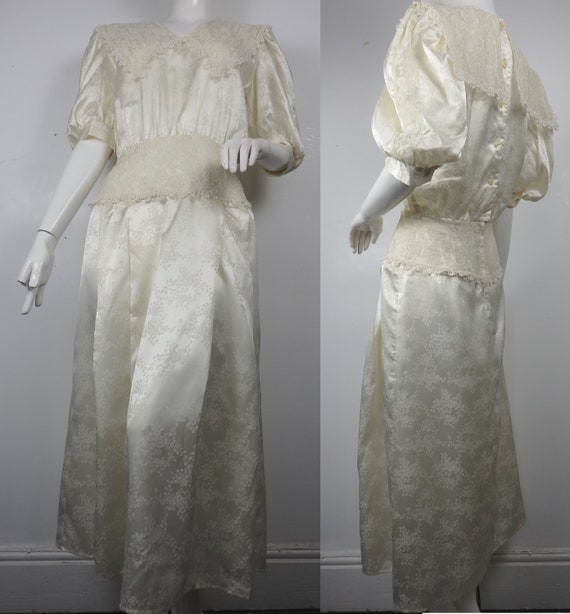 Vintage Gunne Sax Dress / 1980s Gunne Sax Dress /