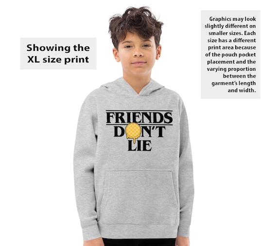 Friends Dont Lie T-Shirt Funny Waffle T-Shirt Friends Dont Lie T-Shirt Funny Waffle T-Shirt