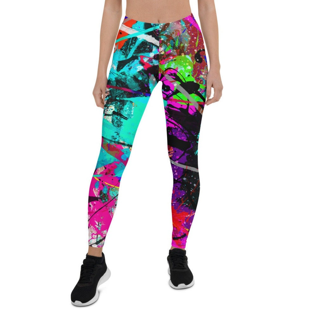 Graffiti geometric seamless pattern Women's Joggers main image 1