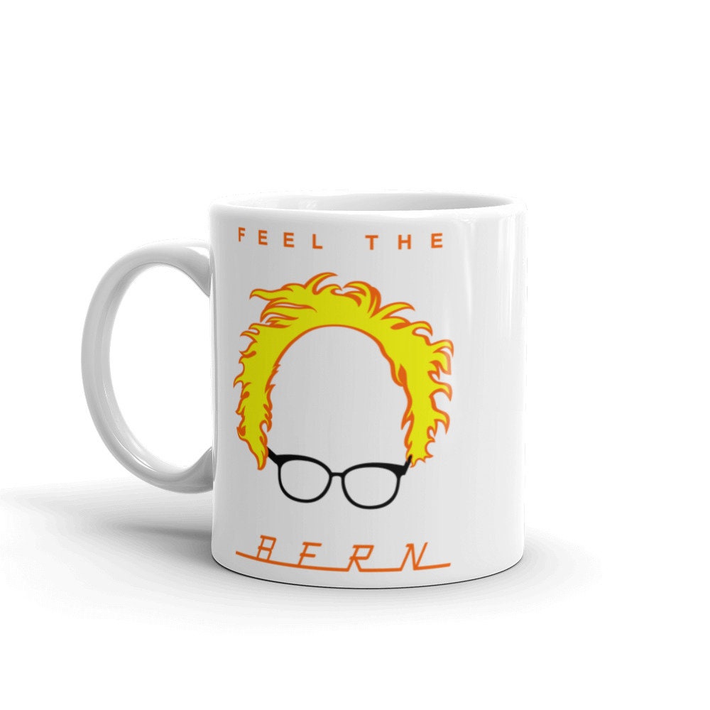 Bernie Sanders taza de café Siente el presidente de Berna 2020 Etsy