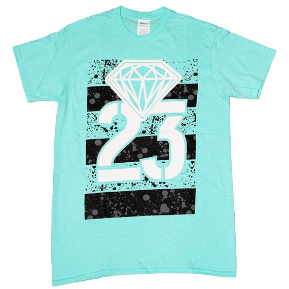 turquoise jordan shirt
