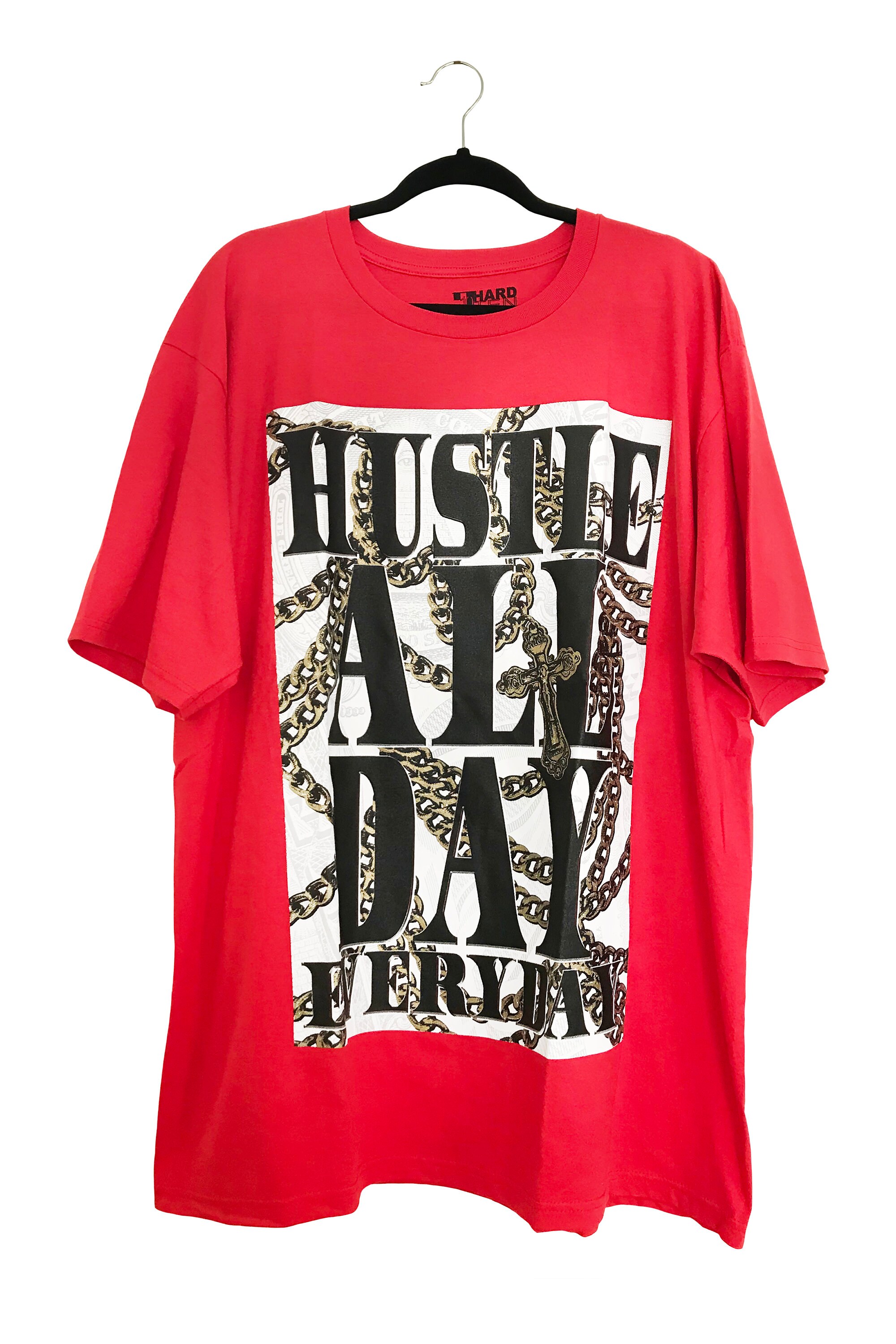 Hustle Everyday Tshirt Men's Rap Shirt Money Cash T-shirt Hiphop ...