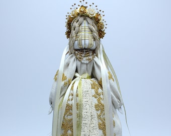 Muñeca Motanka única hecha a mano Muñeca Berehynia Muñeca para el interior Amuleto de muñeca