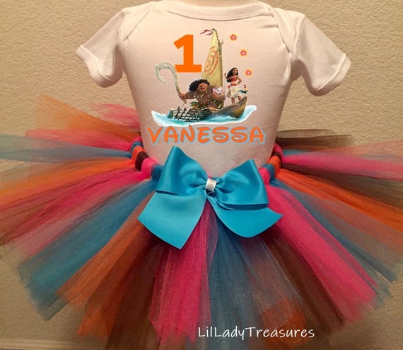 baby moana 1st birthday outfit