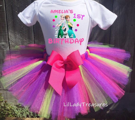 frozen first birthday outfit