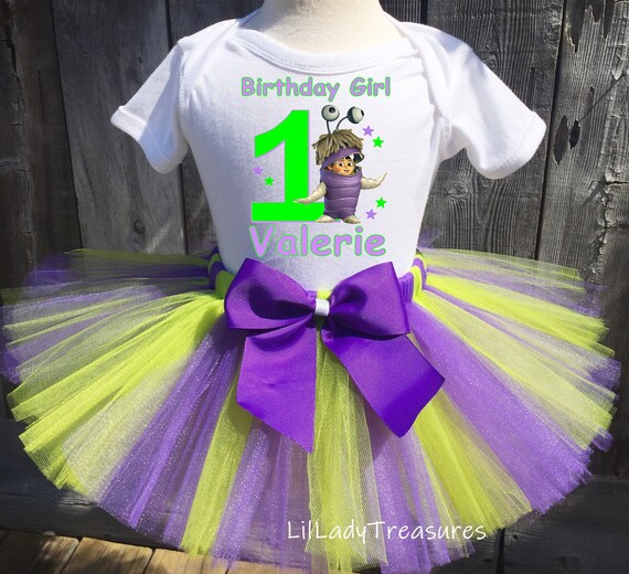monsters inc 1st birthday outfit