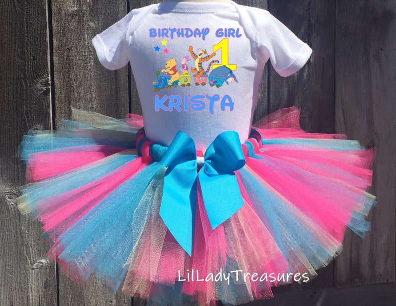winnie the pooh first birthday shirt