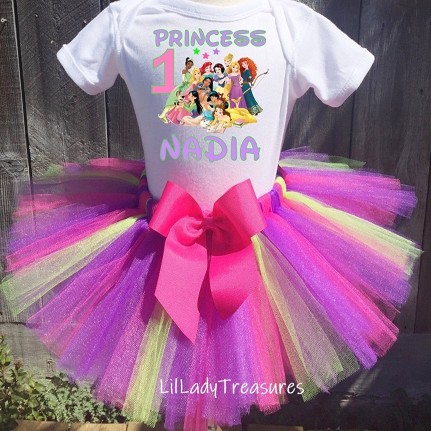 disney princess birthday tutu outfits