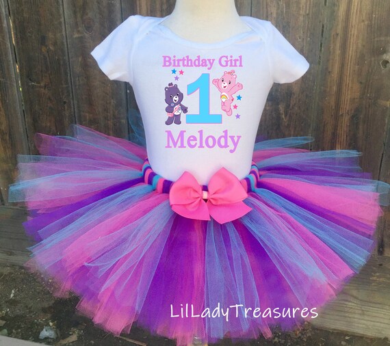 care bear 1st birthday outfit